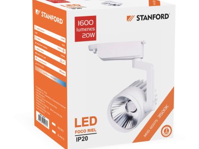 FOCO RIEL 30W BLANCO 3500K